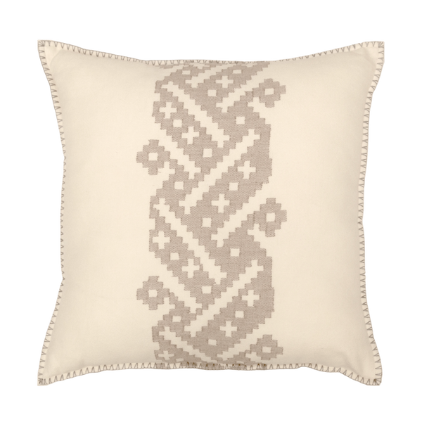 Extra Weft Woven Interior Pillow Cover – 20x20 in
