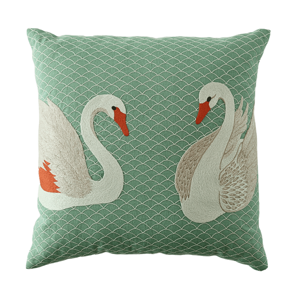Embroidered Pillow - 20x20 in