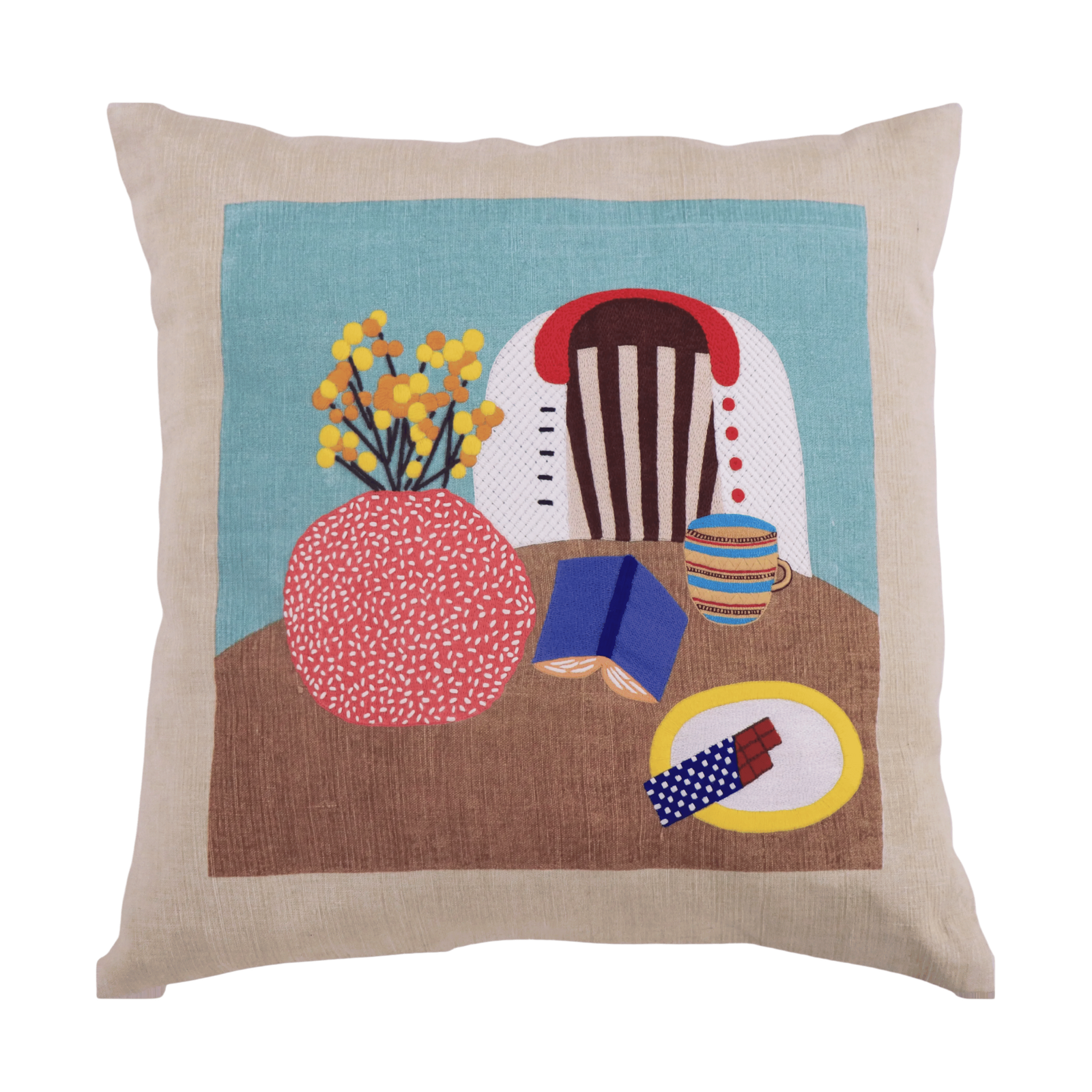 Still Life Cushion Cover - Table