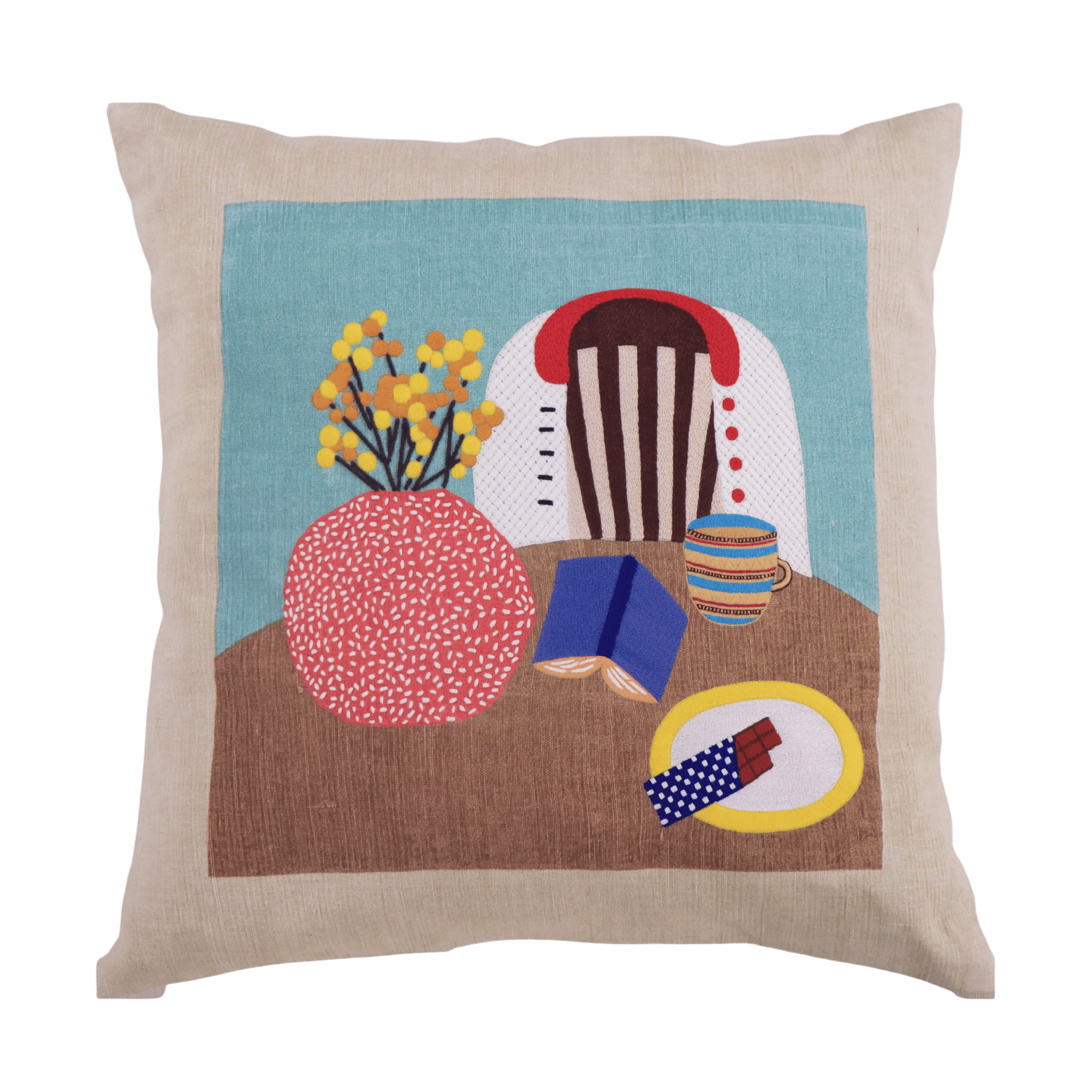 Still Life Cushion Cover - Table