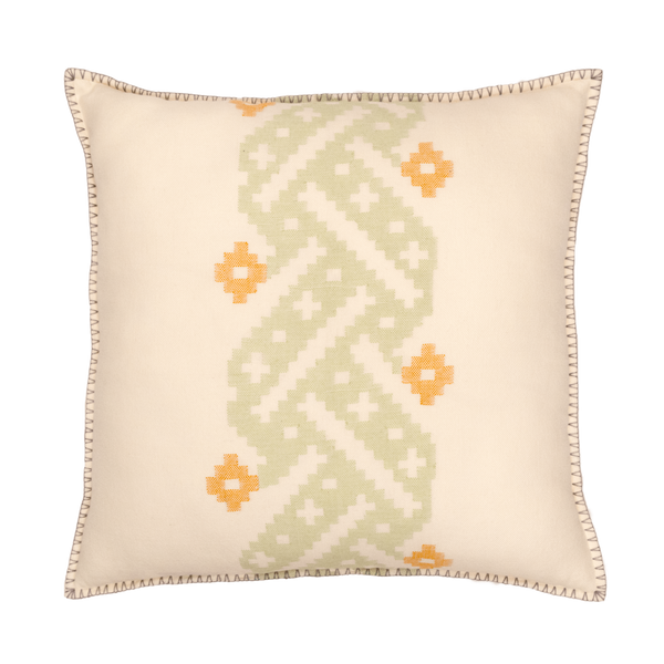 Extra-Weft Merino Pillow Cover 20×20 in