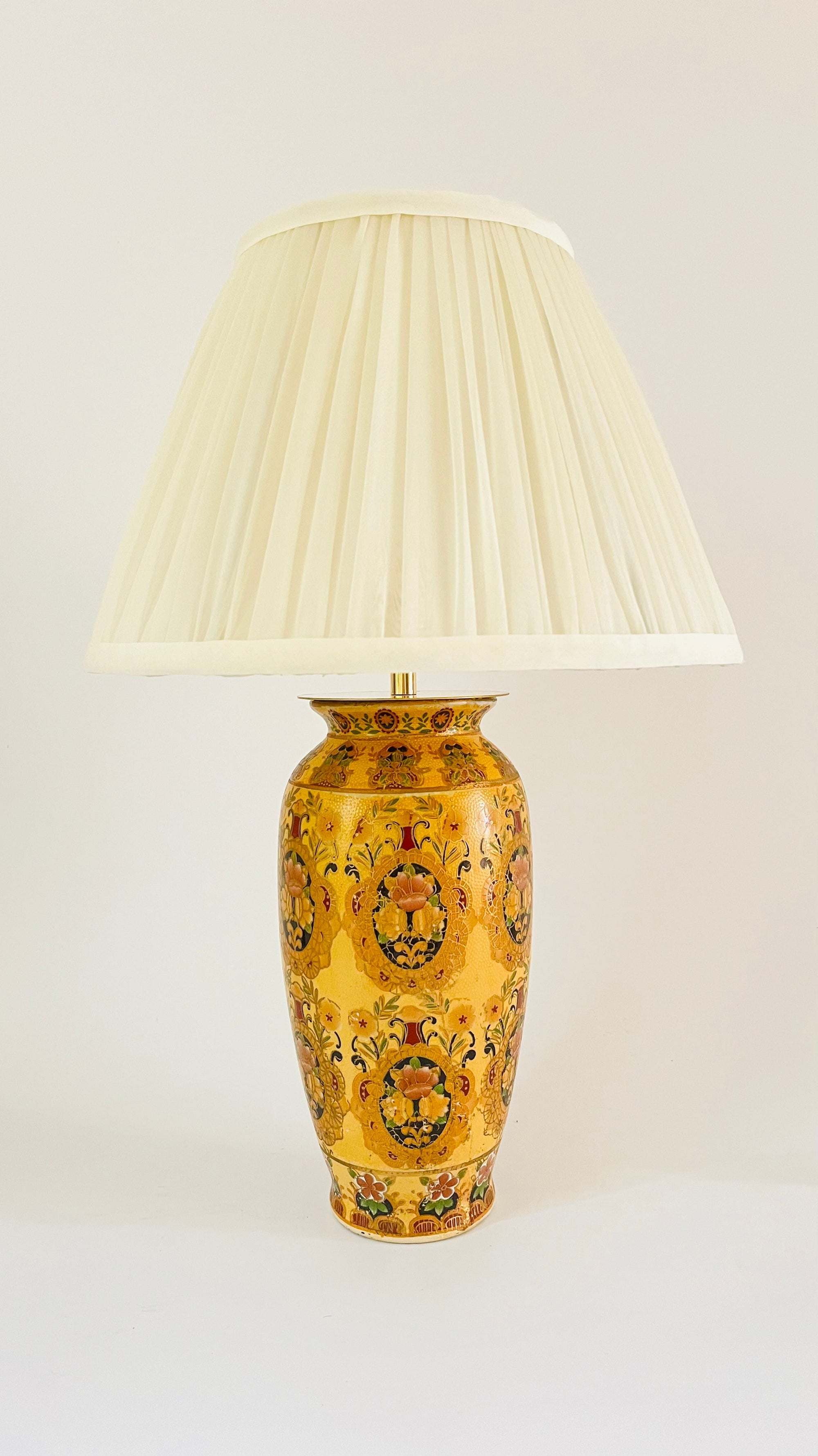 Antique Golden Tulip Lamp #2