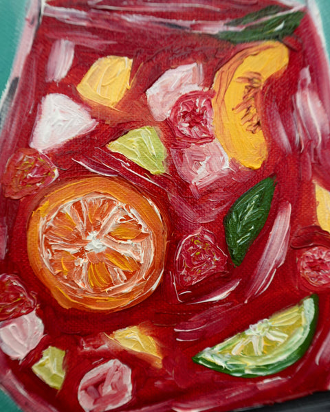 Refreshment in the Sun Painting