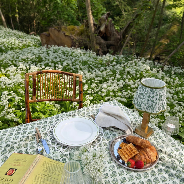 Green Somerset Tablecloth