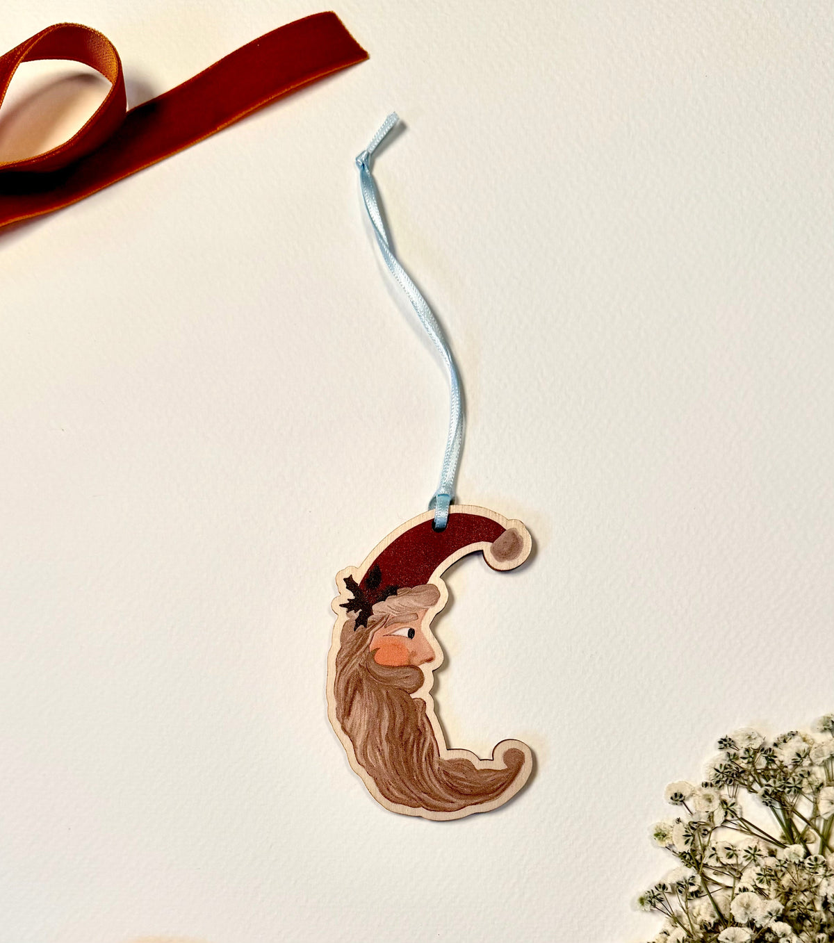Father Christmas Moon Decoration PRE-ORDER