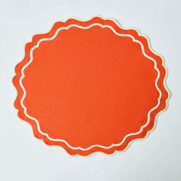Tangerine Dream Orange Placemat (Set of 4)