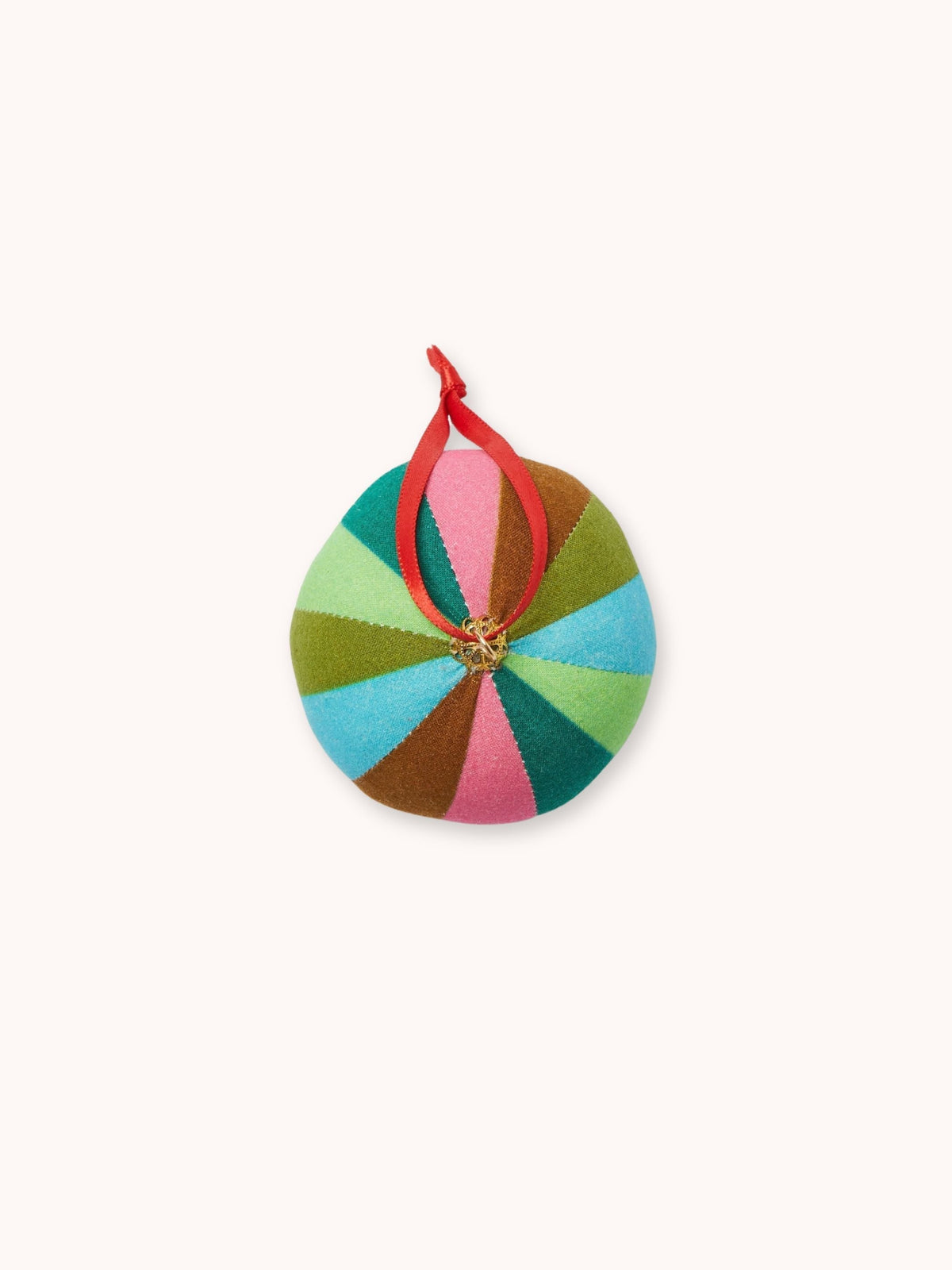 Patchwork Stripe Christmas Decoration