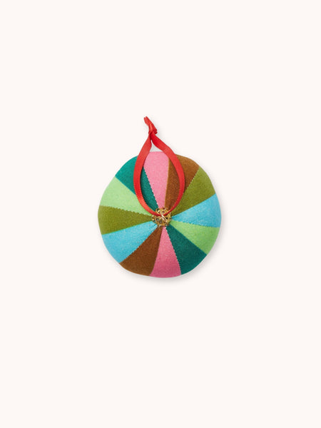 Patchwork Stripe Christmas Decoration
