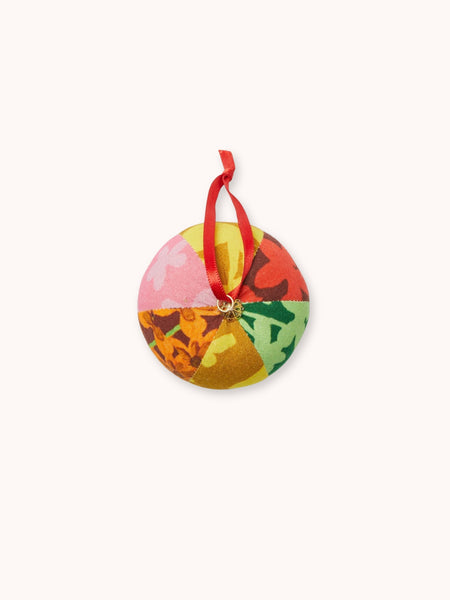 Patchwork Floral Christmas Decoration