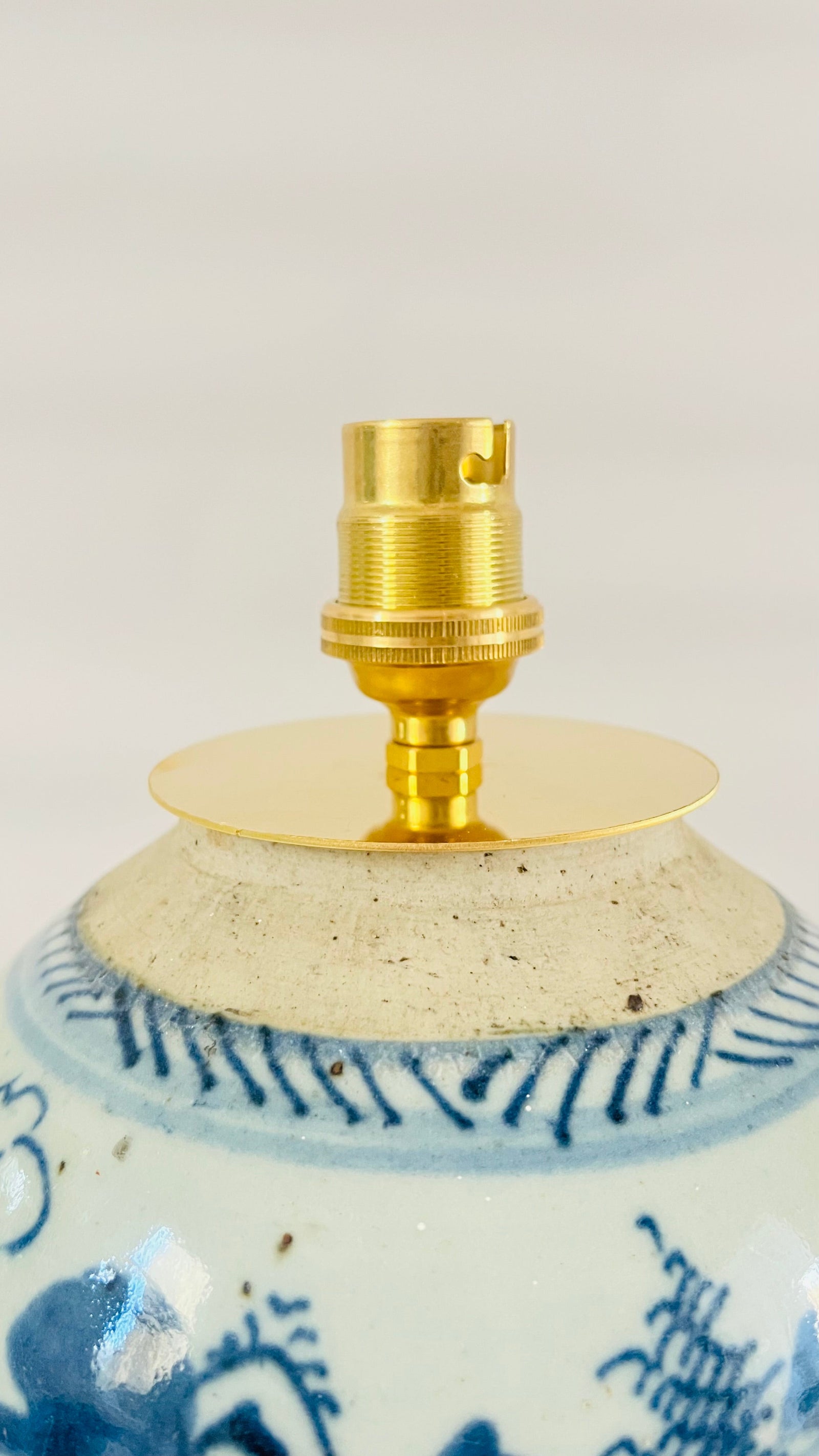 Antique Mini Ginger Jar Lamp