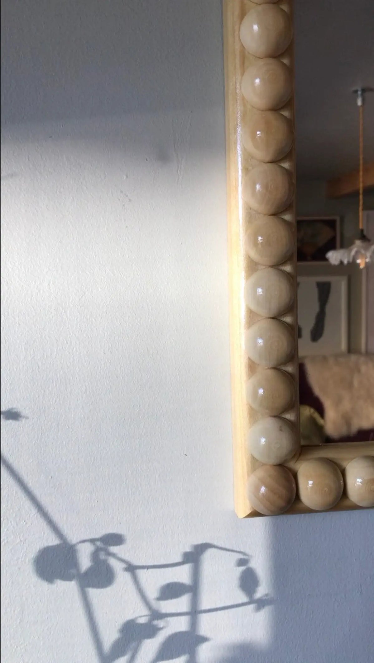 Over-Sized Bobbin Mirror