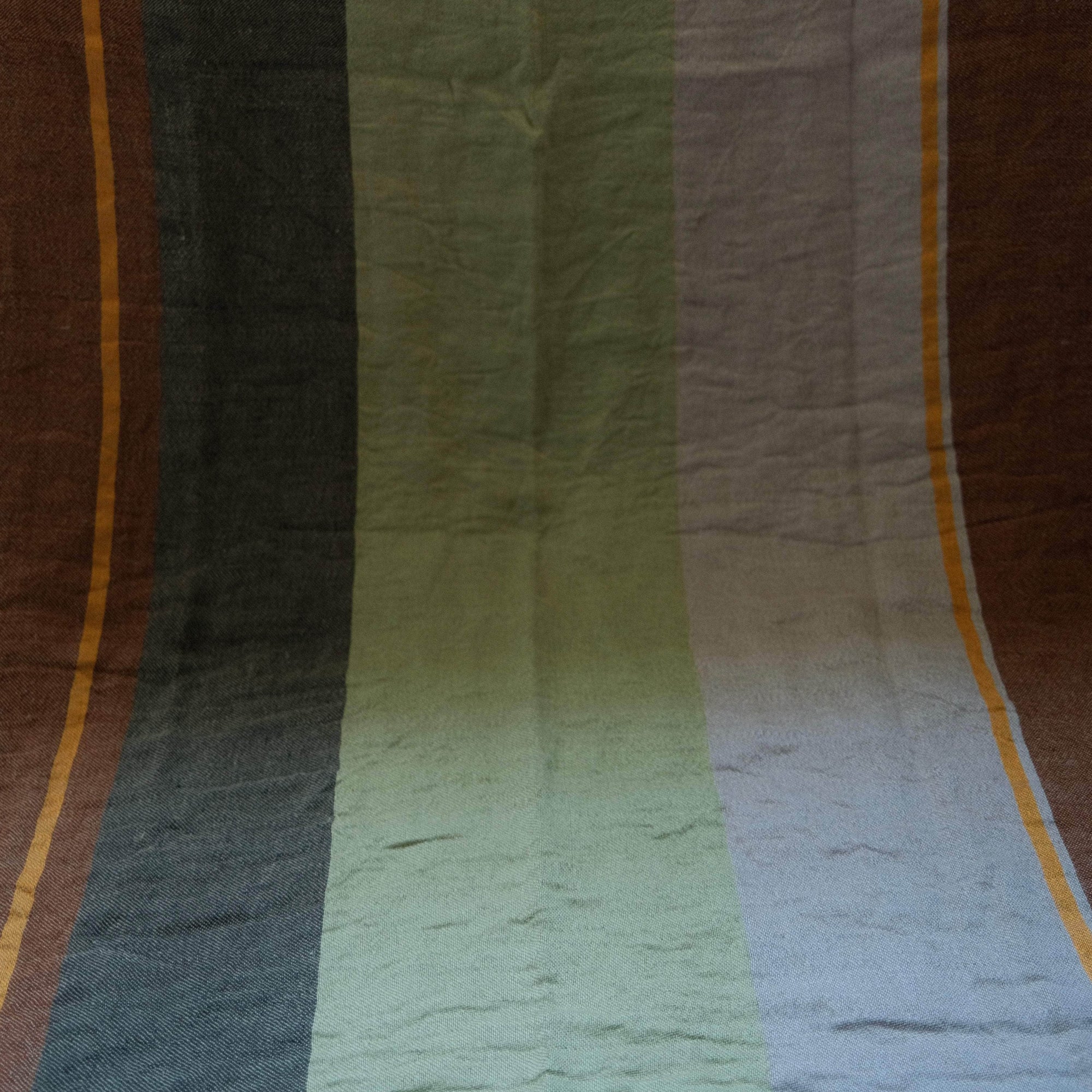 Multicoloured Linen Tablecloth