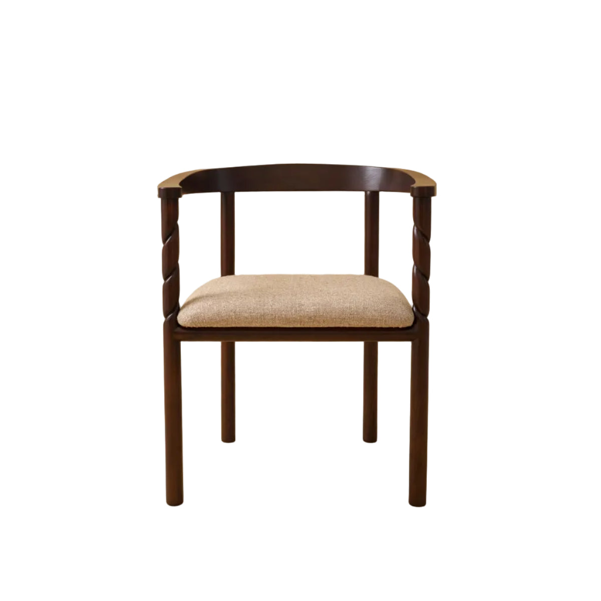 Twisted Dining Arm Chair
