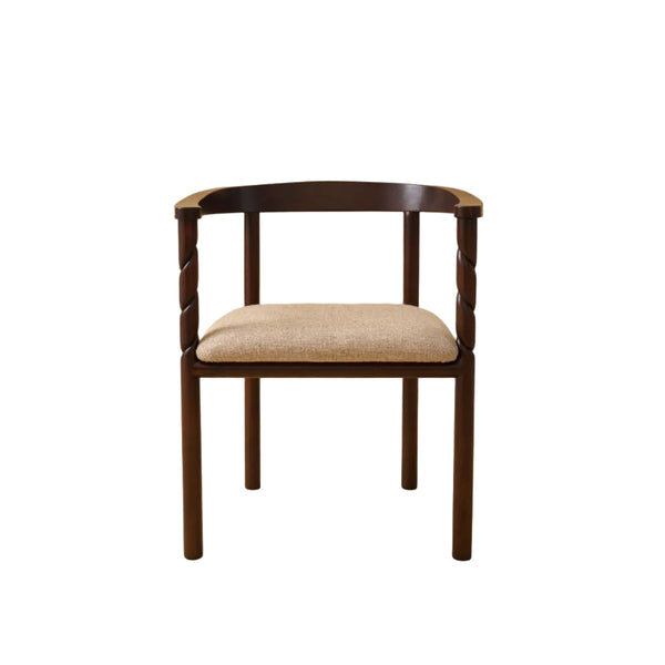 Twisted Dining Arm Chair