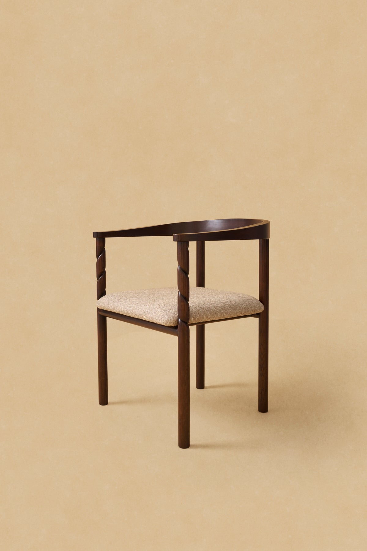Twisted Dining Arm Chair