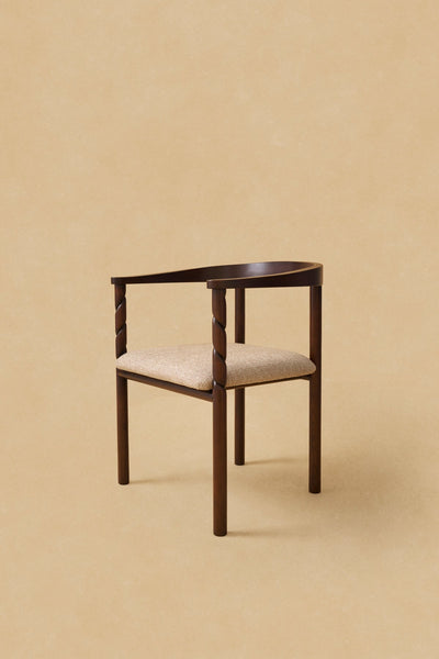 Twisted Dining Arm Chair