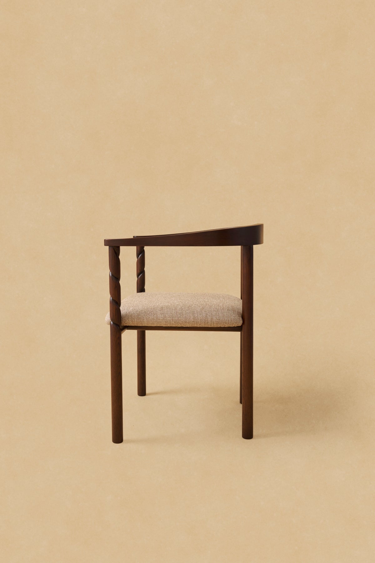 Twisted Dining Arm Chair