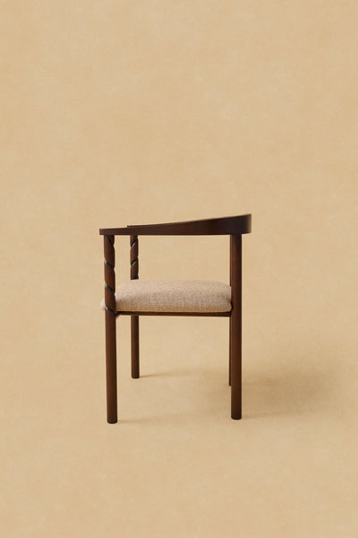 Twisted Dining Arm Chair