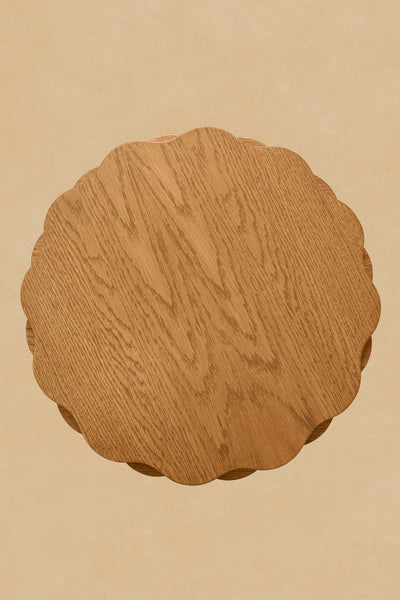 Scallop Side Table