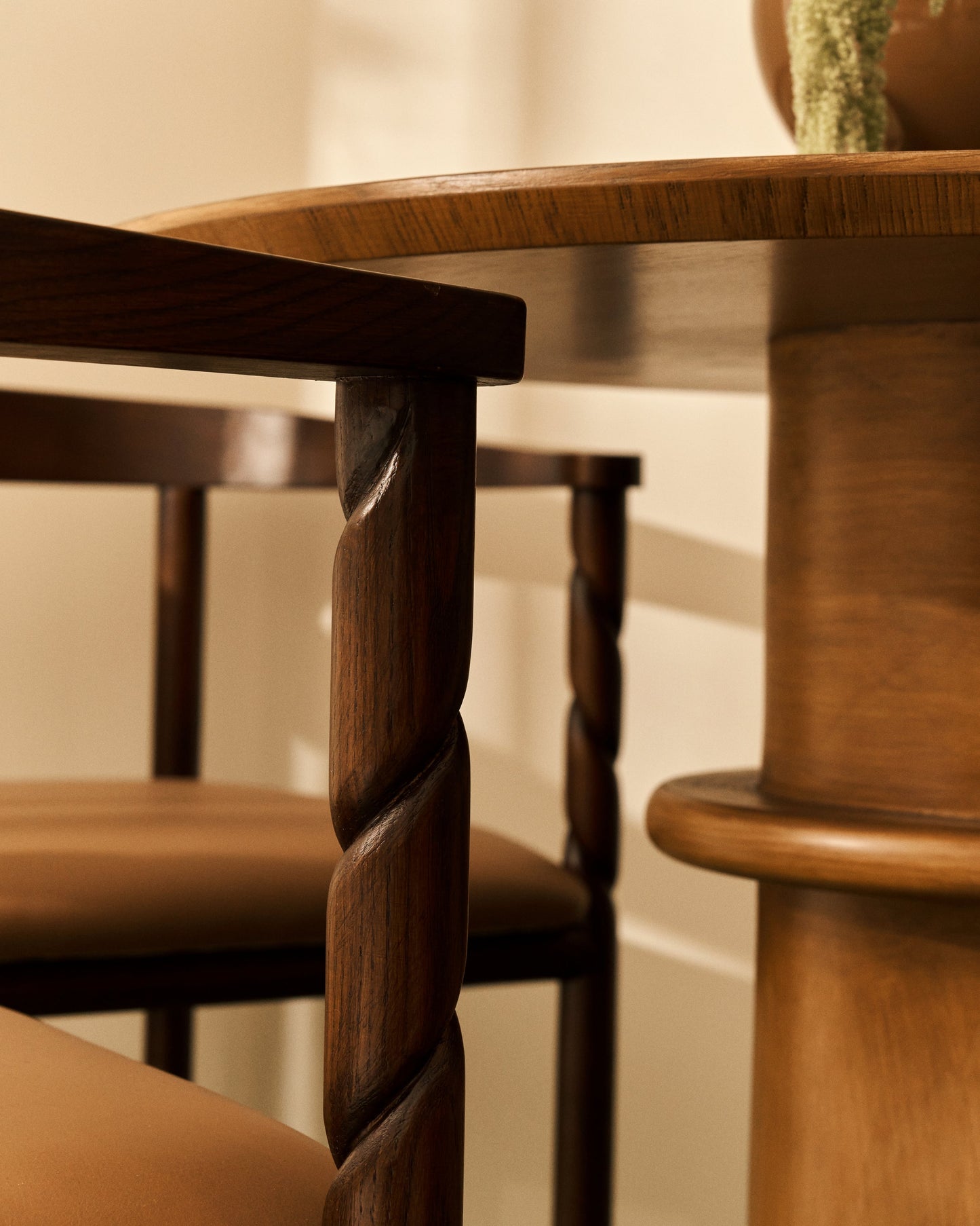 Twisted Dining Arm Chair