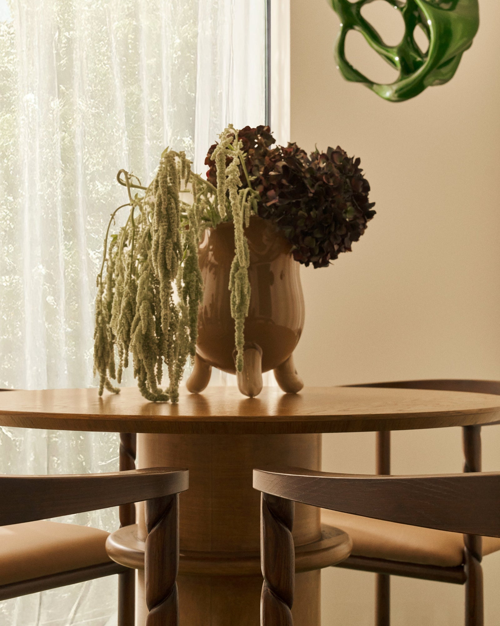 Twisted Dining Arm Chair