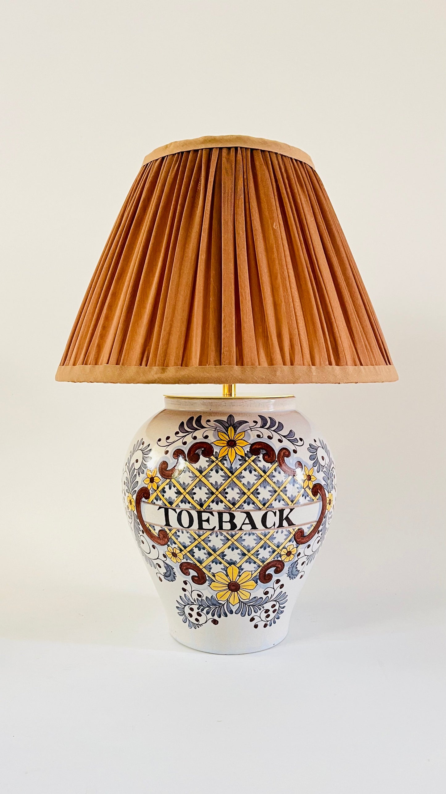 Antique Tobacco Lamp