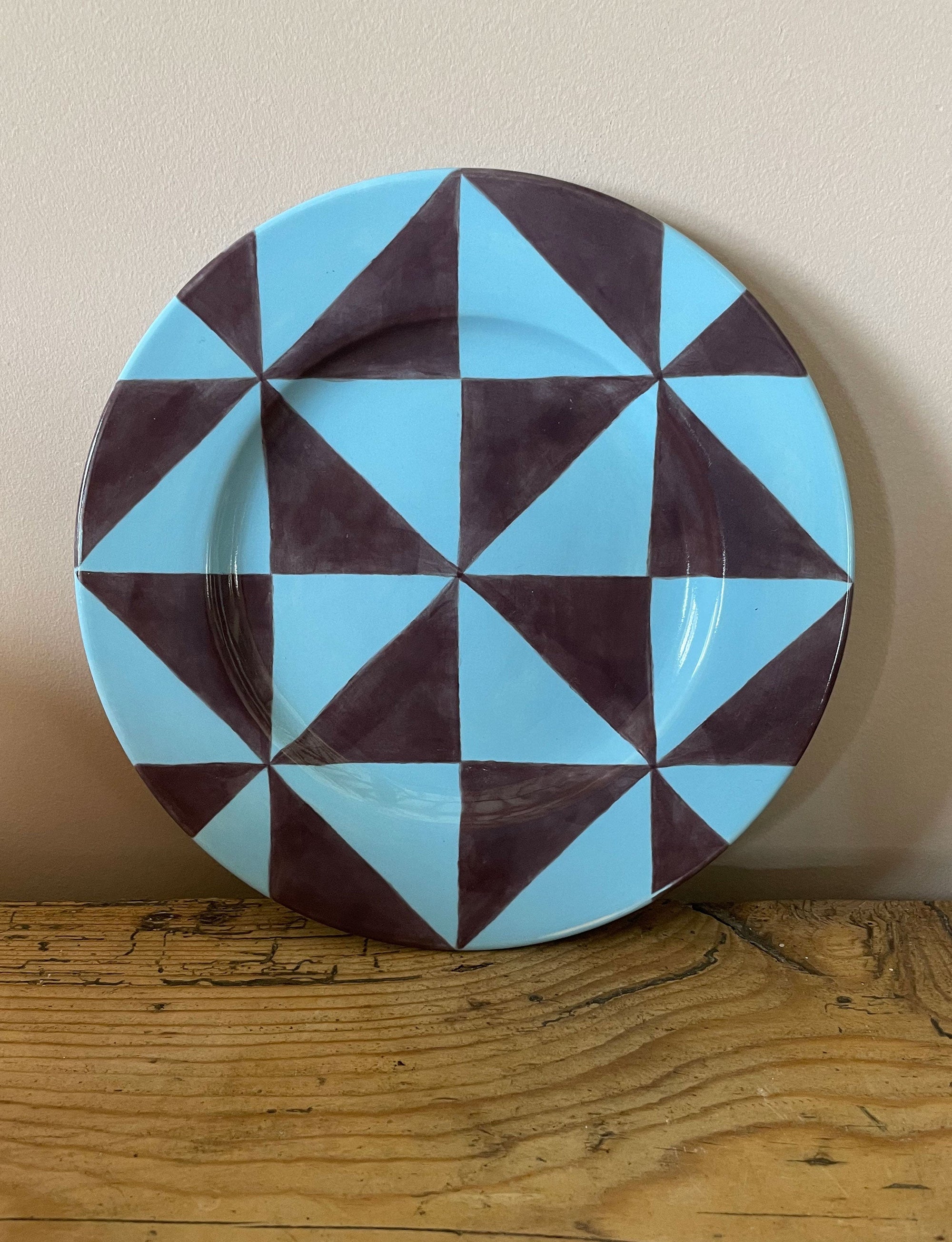 Diamond Plate, Blue & Purple