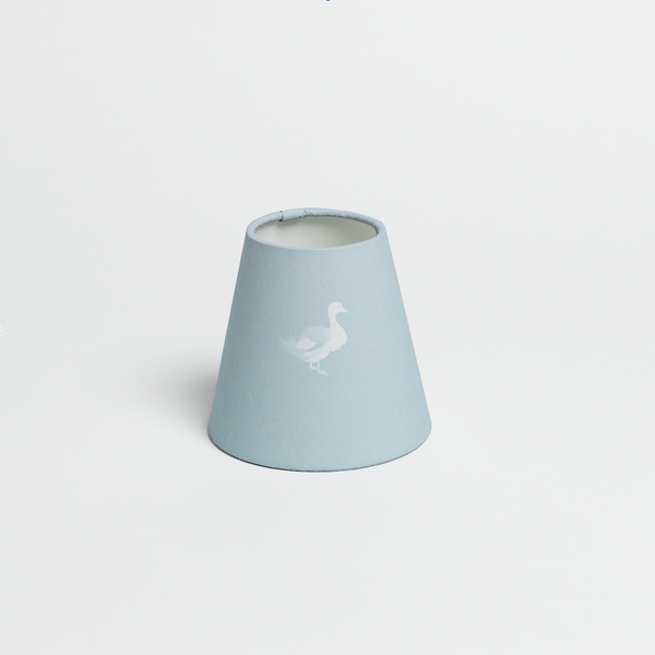 5” Candle Clip Lampshade Ducks In A Row – BLUEBIRD