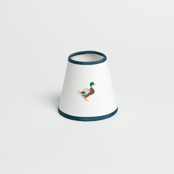 5” Candle Clip Lampshade Ducks In A Row – CLASSIC