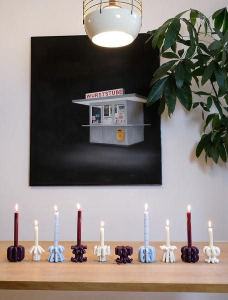 Digit Candle Holder Three