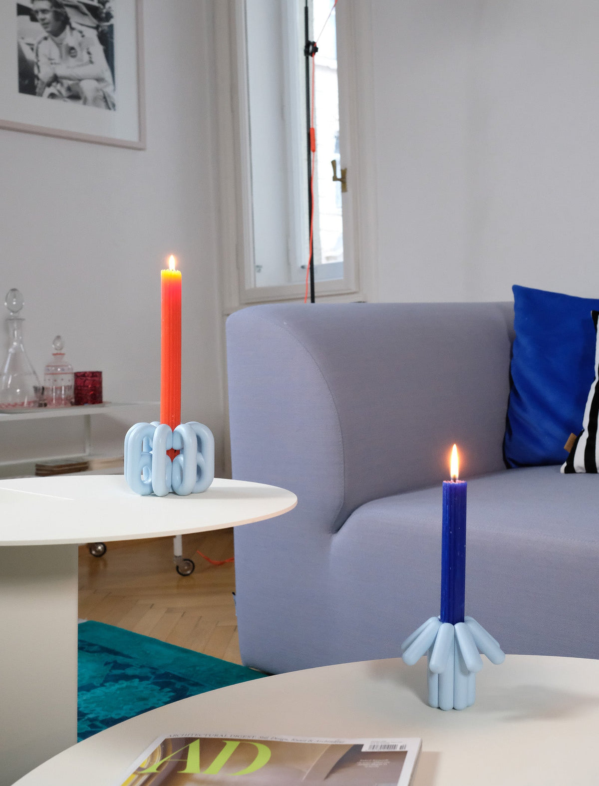 Digit Candle Holder Six
