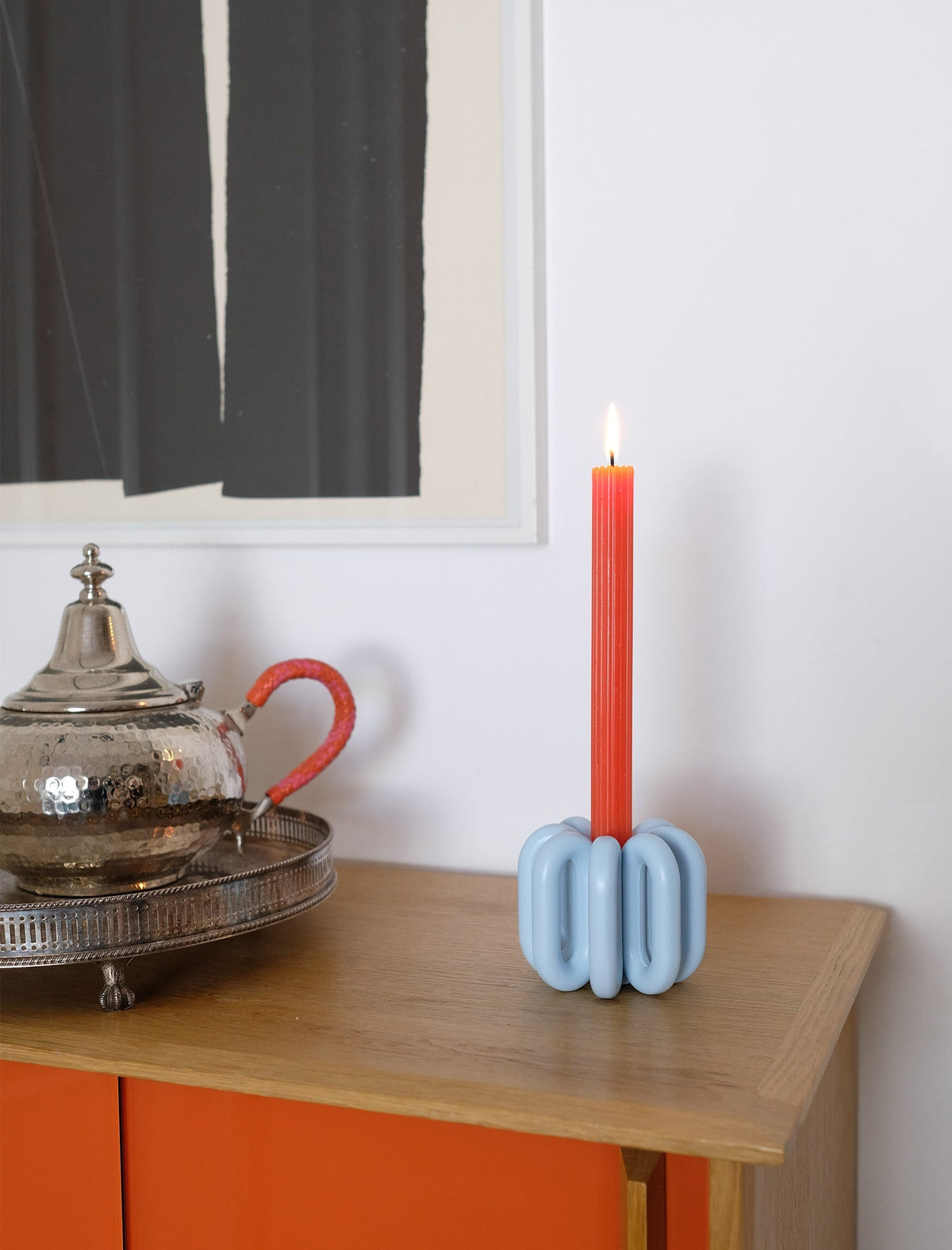 Digit Candle Holder Zero