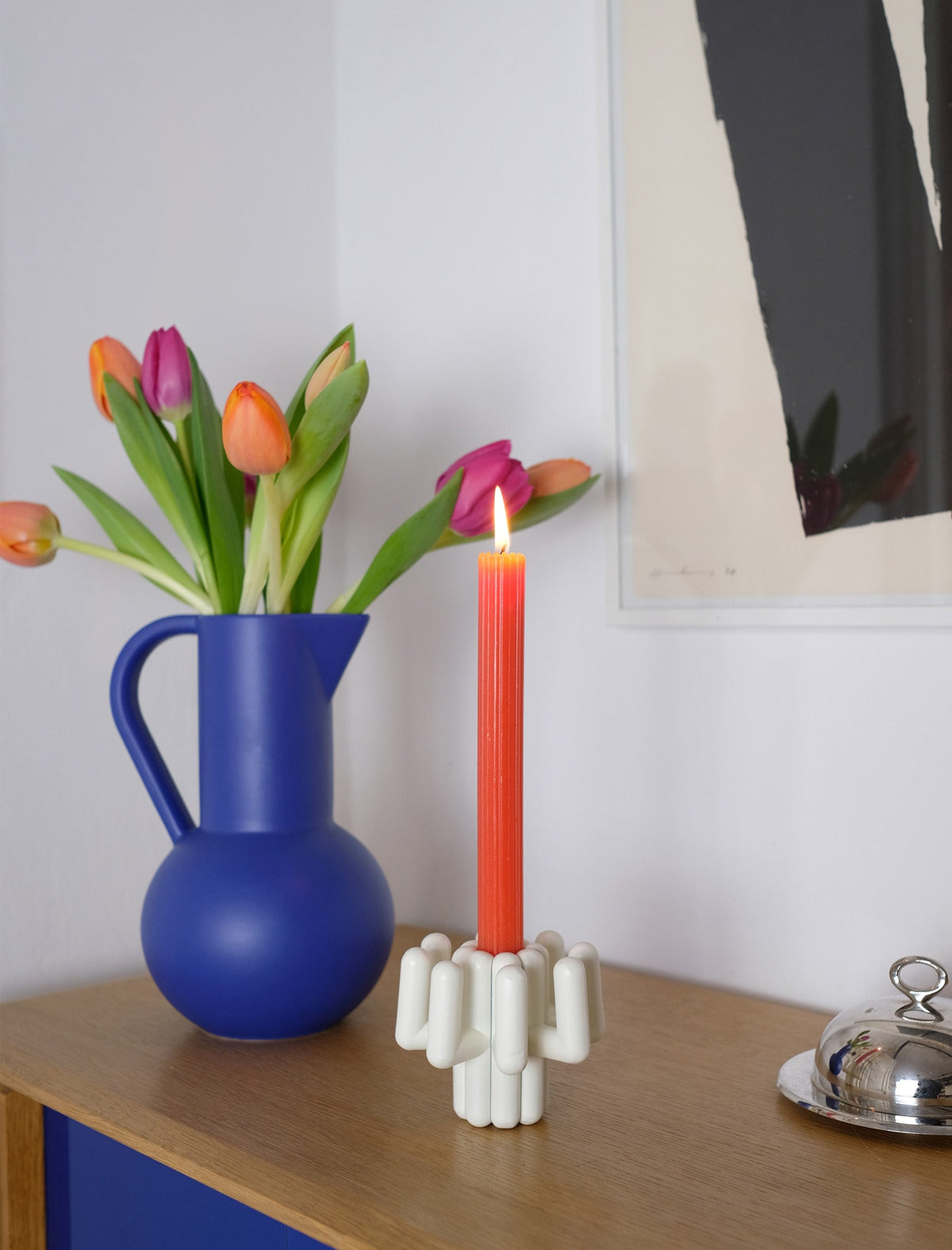 Digit Candle Holder Four