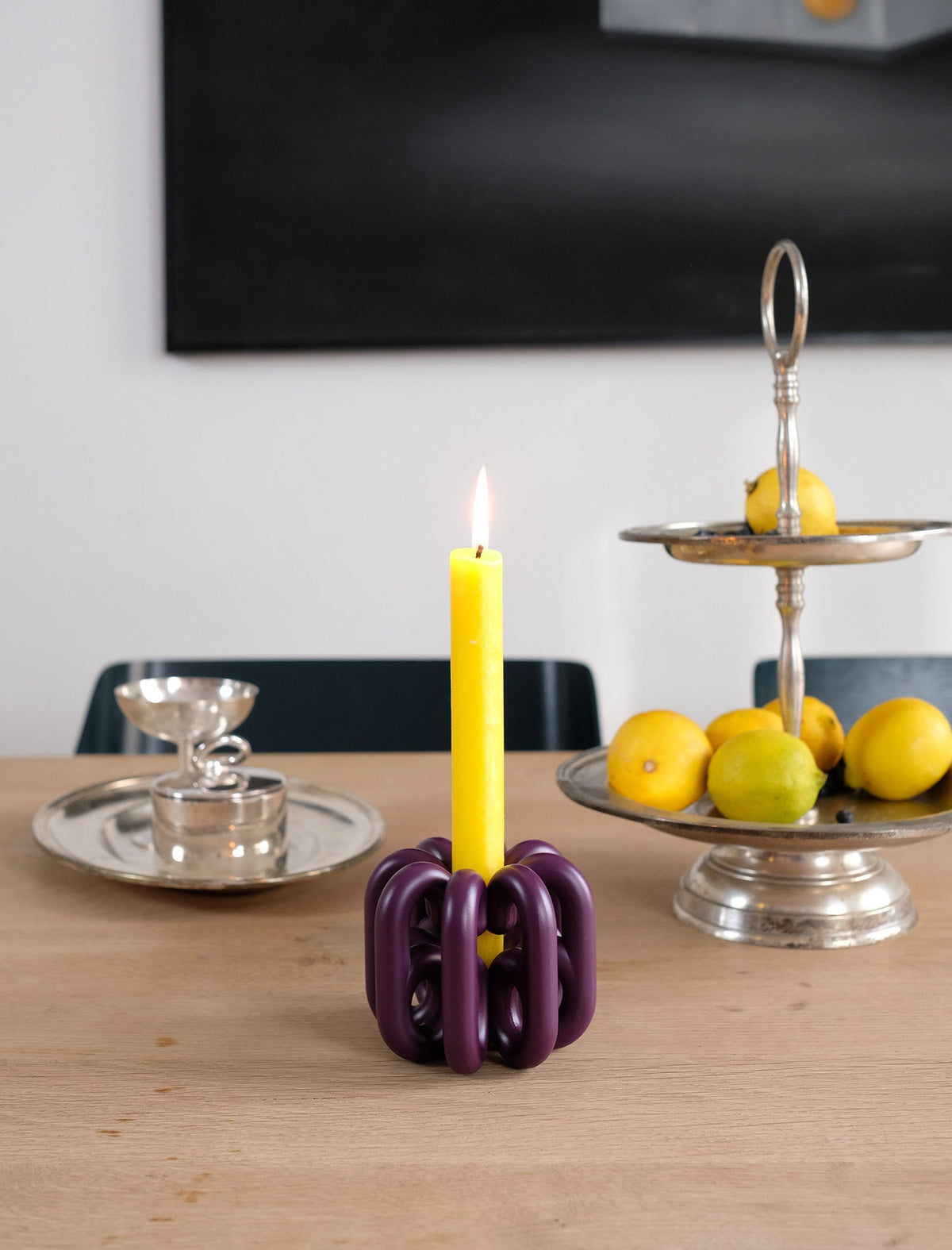 Digit Candle Holder Six