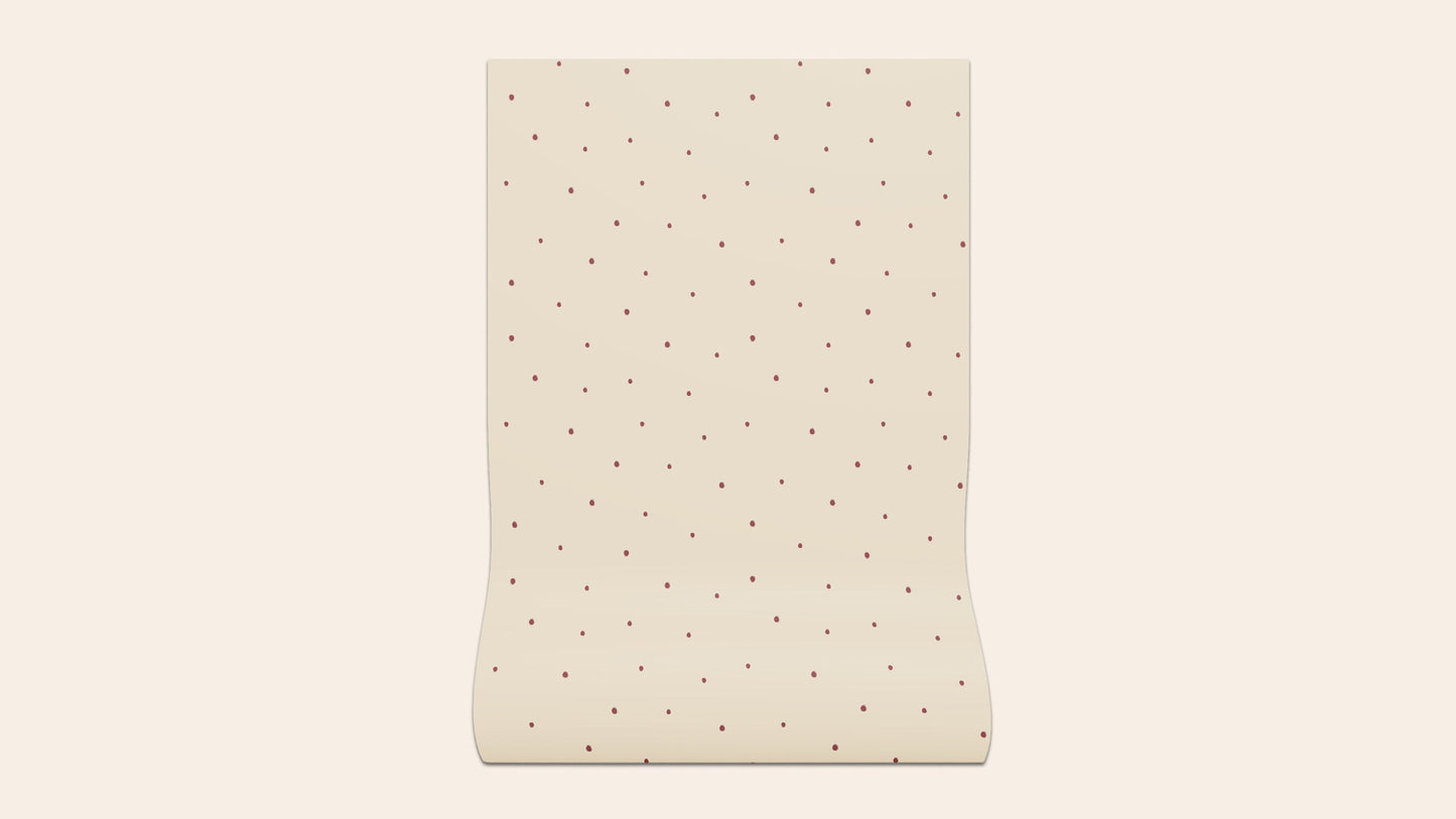 Dolce Daisies Wallpaper, Pavlova, Sample