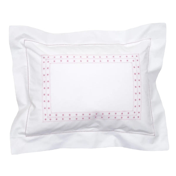 Pink Matilda Square Pillowcase