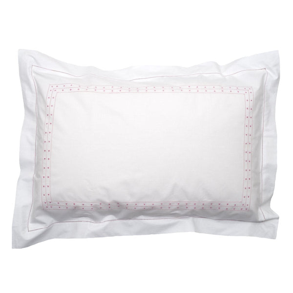 Pink Matilda Super King Pillowcase
