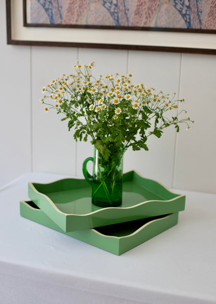 Allegra Wiggle Tray in Green