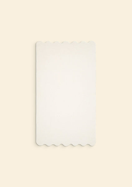 Ivory Cotton Wavy Bath Sheet