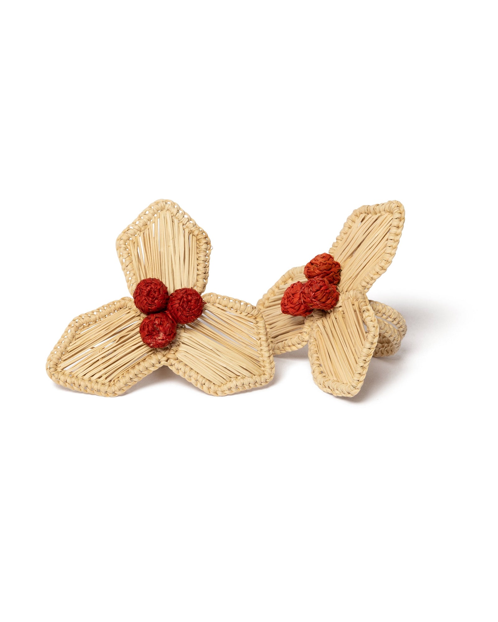 Christmas Holly Napkin Rings (set of 4)