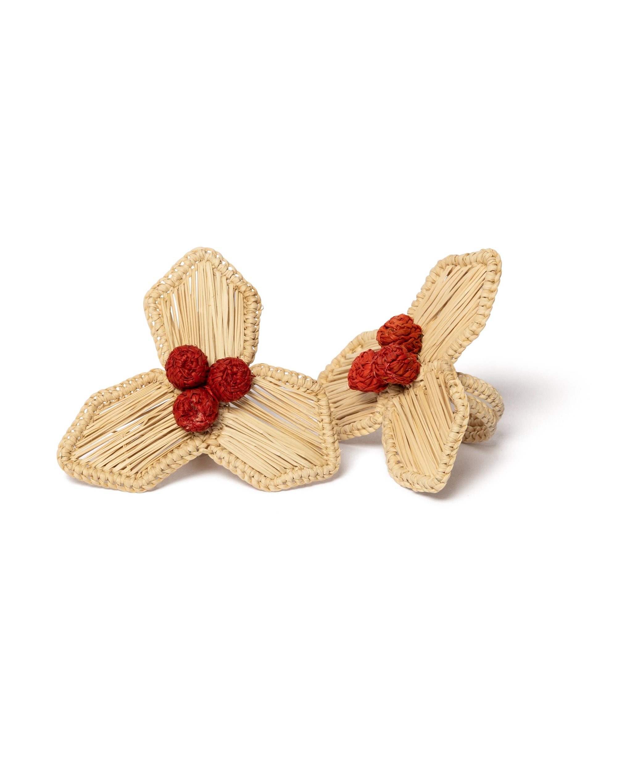 Christmas Holly Napkin Rings (set of 4)