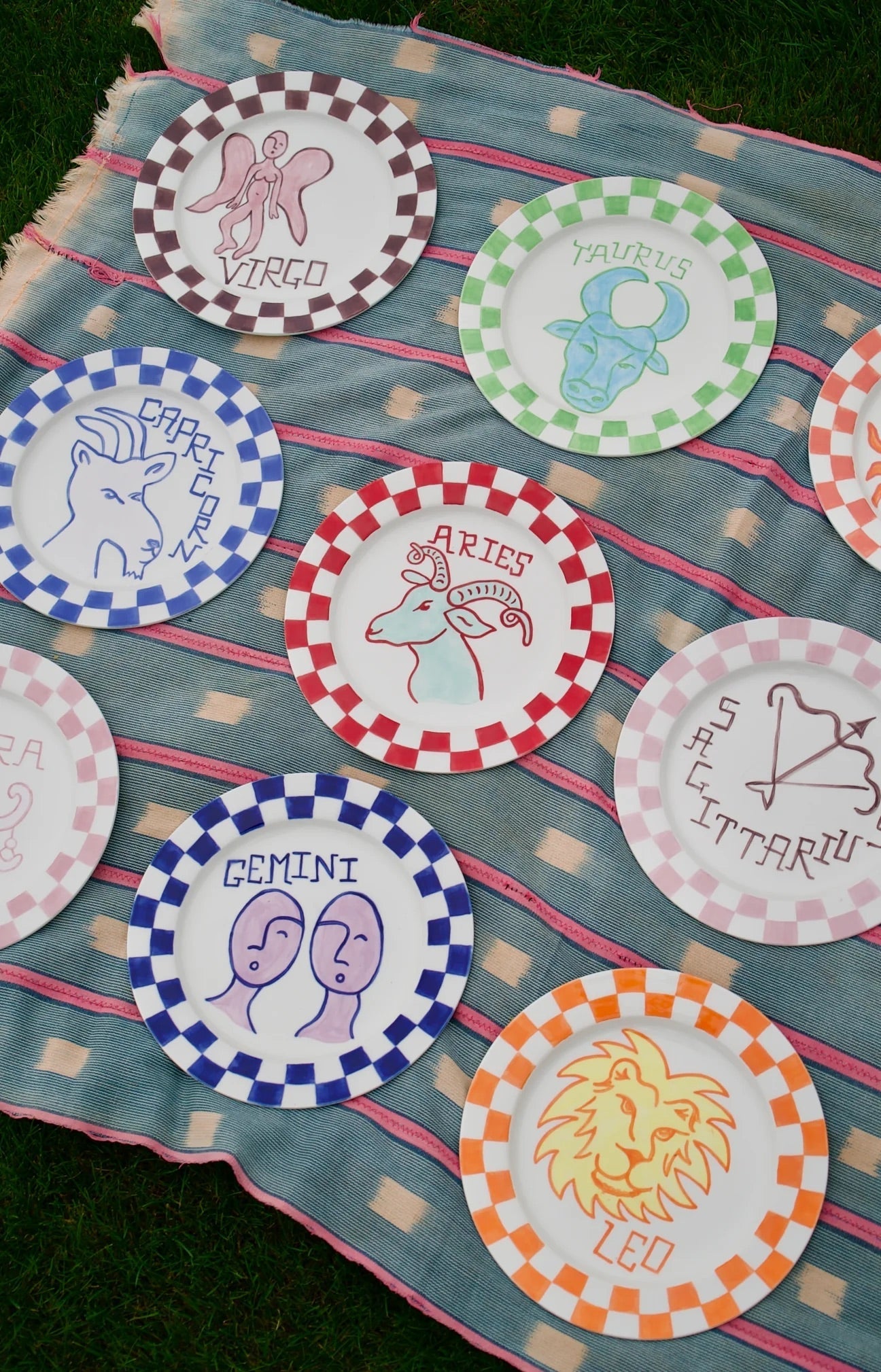 Zodiac Plate - Libra