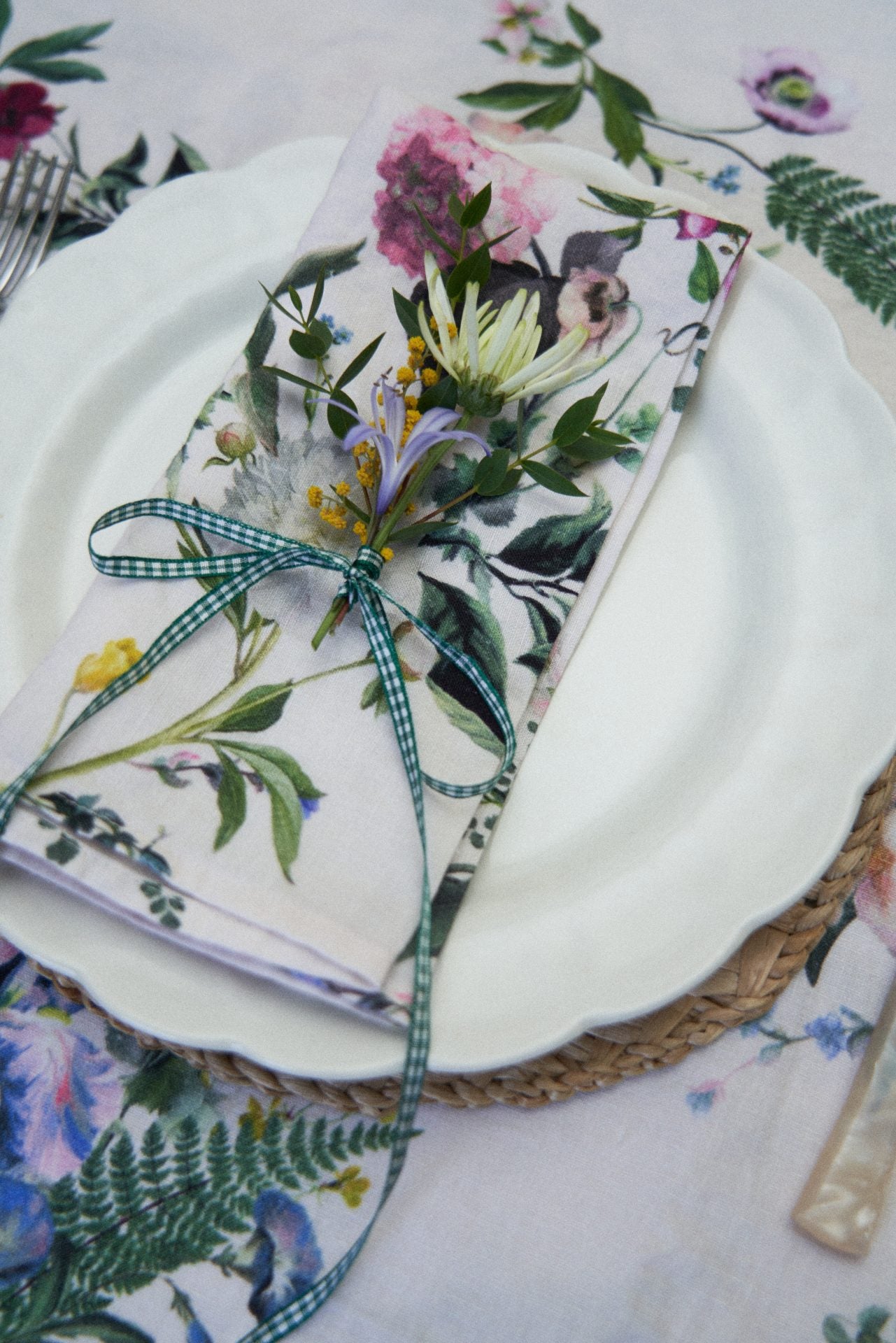 Flora Linen Napkin