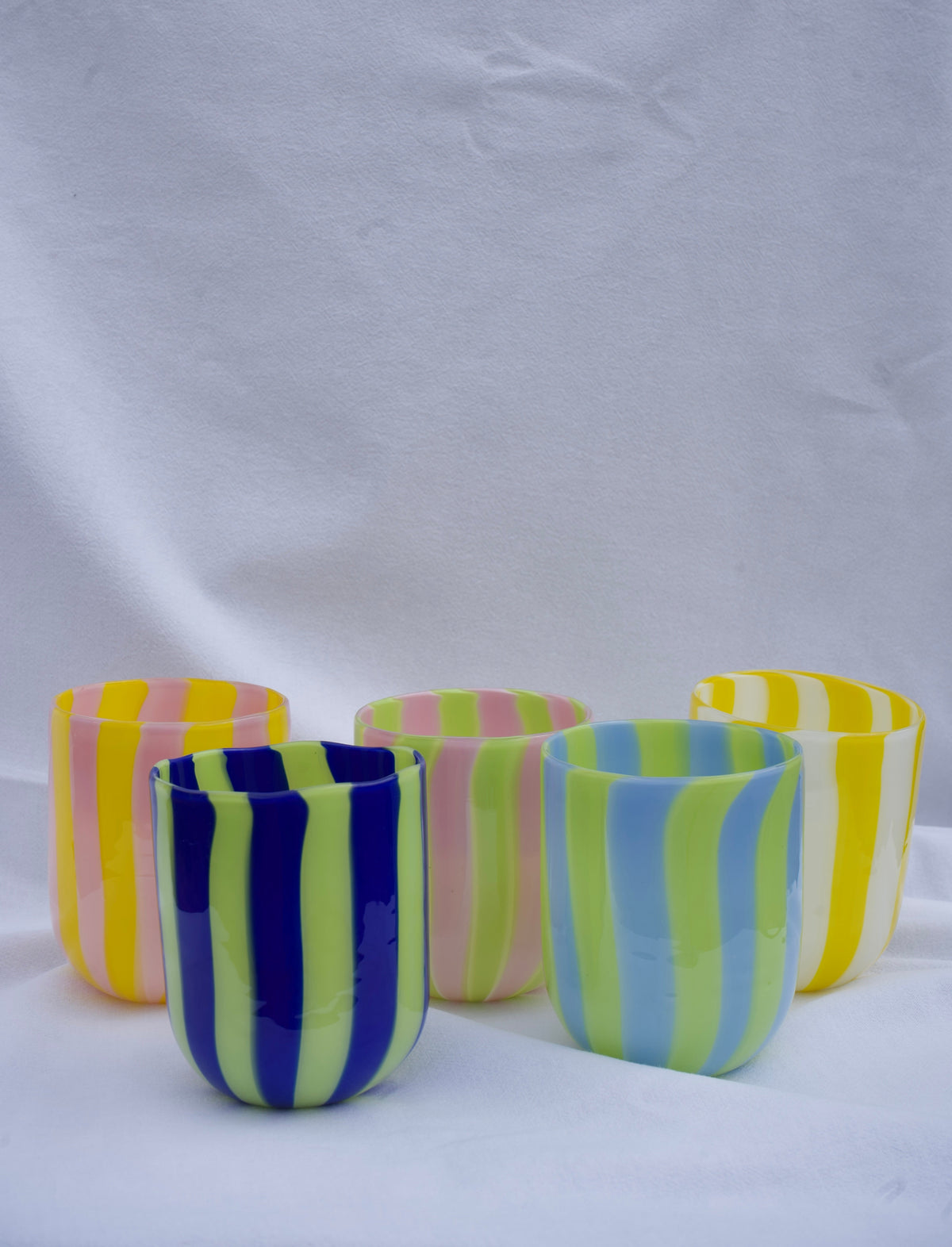 The Maxi Tumbler in Green and Dark Blue