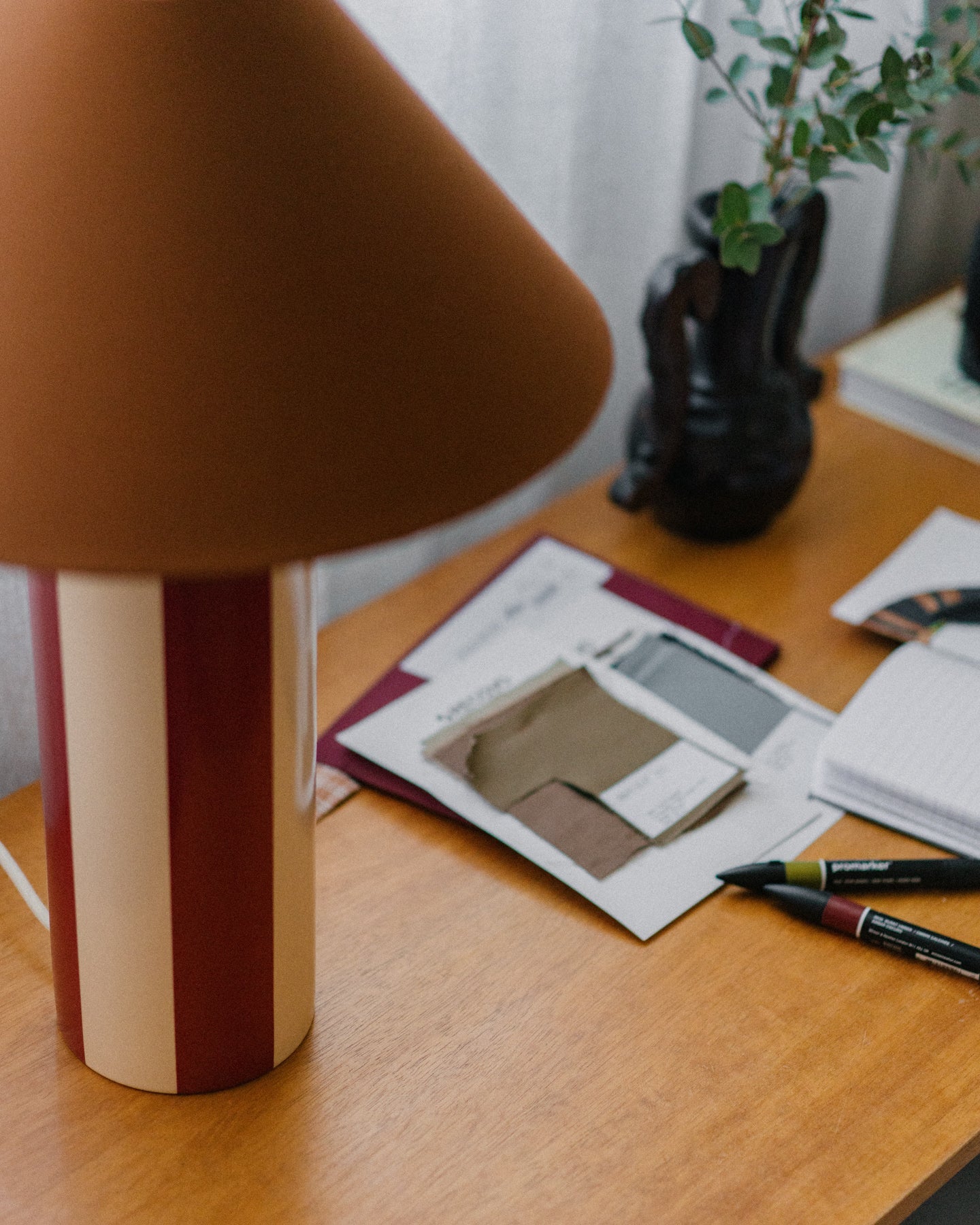 Ombrellina Oxblood & Camel Brown