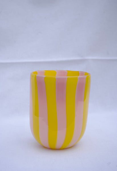 The Maxi Tumbler in Yellow and Pink