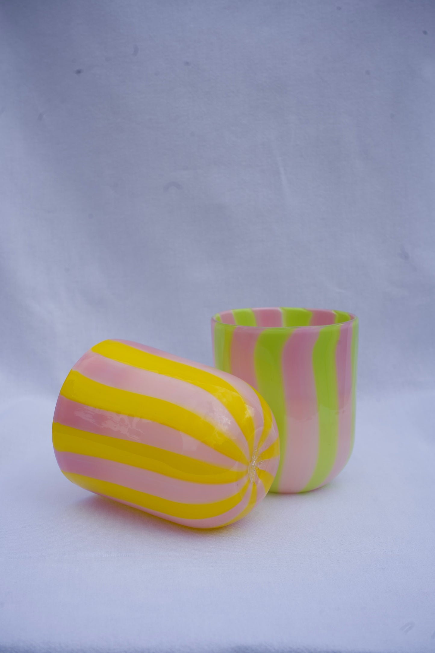 The Maxi Tumbler in Yellow and Pink