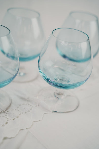 Four Alexandrite Glasses