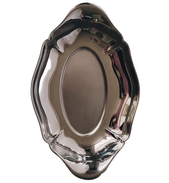 Elegant Stainless Steel Dish