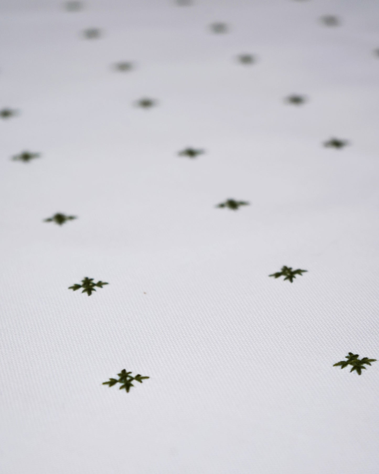 Pure Cotton Hand-Loomed & Hand-Embroidered Table Linen